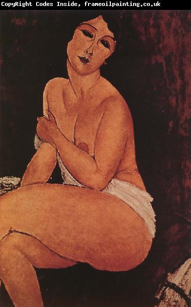 Amedeo Modigliani Seated Female Nude